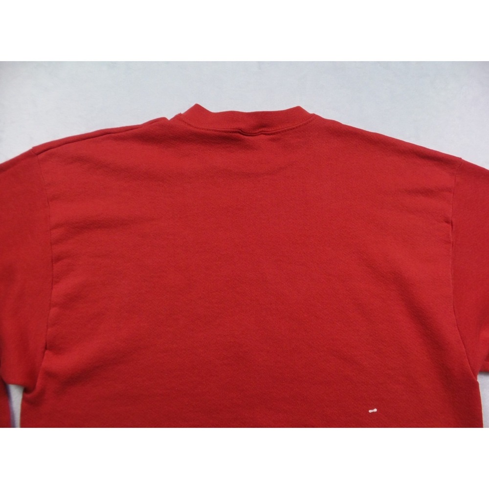 Vintage Mickey Unlimited Sweatshirt Extra Large Red Jerry Leigh Crew Neck USA - Picture 8 of 15